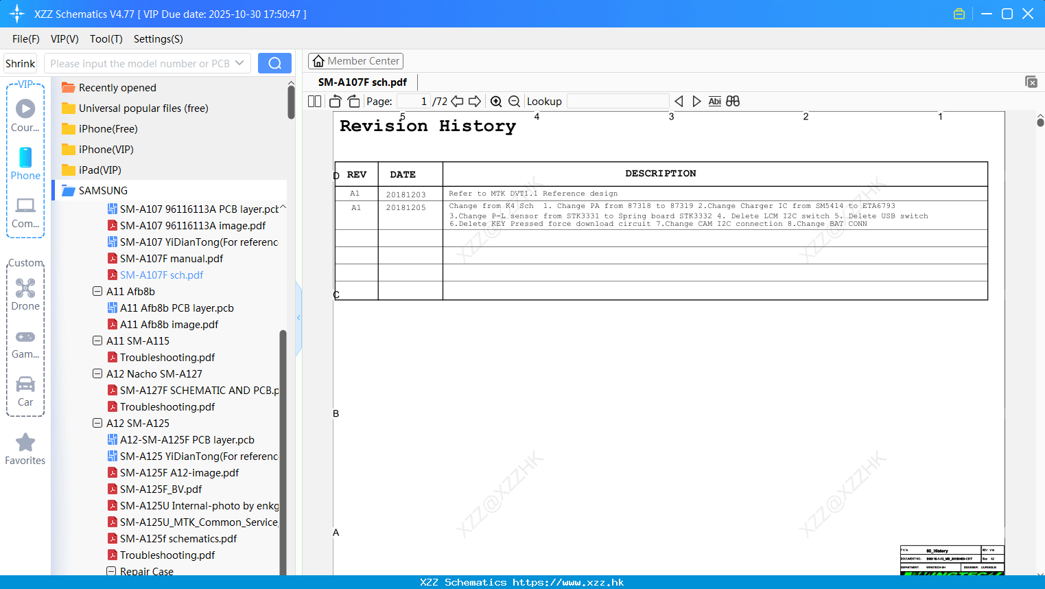Samsung SM-A107F Sch